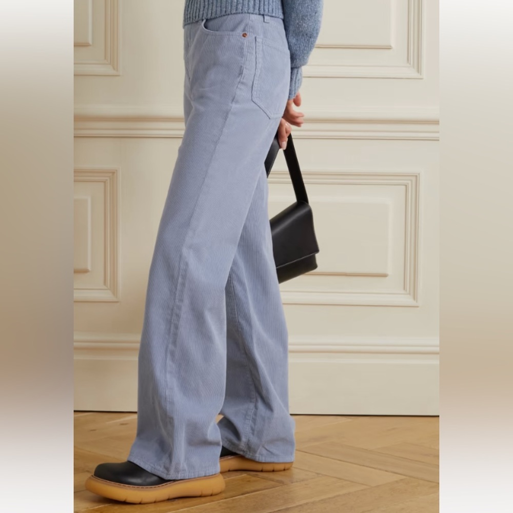 RE/DONE 70s Corduroy Jeans in Blue Size 25 - Picture 6 of 10